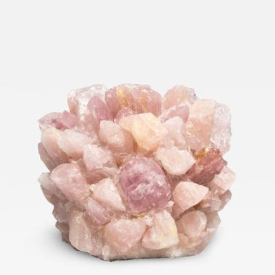 Kathryn McCoy Votive Holder in Pink Quartz Large