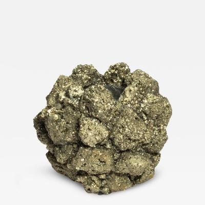 Kathryn McCoy Votive Holder in Pyrite Large