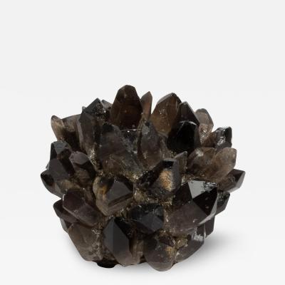 Kathryn McCoy Votive Holder in Smoky Quartz Classic