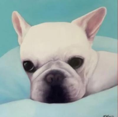 Kathy Hoets Kathy Hoets Pet Projects Blue Bulldog