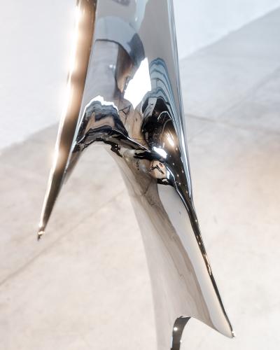 Katz Studio Alata Celesti Mirror Polished Stainless Steel Sculpture by Katz Studio