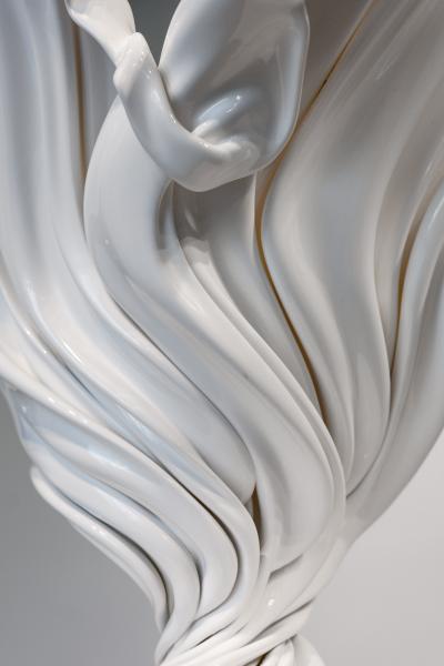 Katz Studio Flora Sculptural Vase in Custom and Two Tone Finishes