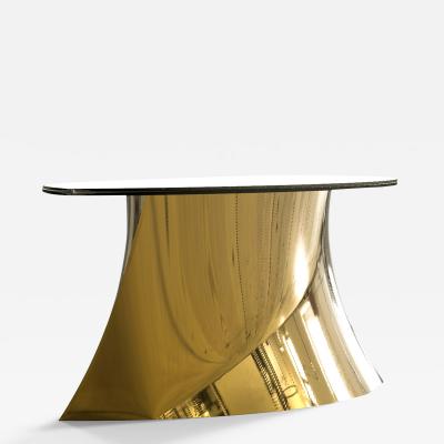 Katz Studio Geometra Table Polished Bronze