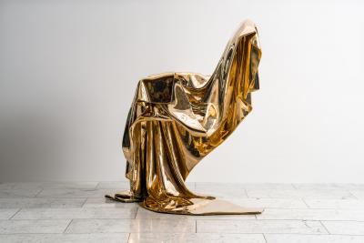 Katz Studio Levitaz Armchair Contemporary Sculptural Chair By Katz Studio
