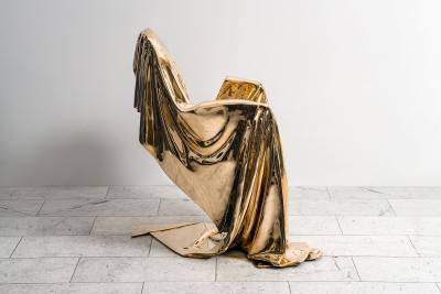 Katz Studio Levitaz Armchair Contemporary Sculptural Chair By Katz Studio
