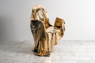 Katz Studio Levitaz Armchair Contemporary Sculptural Chair By Katz Studio