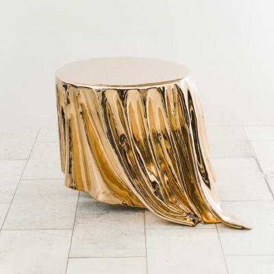 Katz Studio Levitaz Side Table Contemporary Sculptural Design by Katz Studio
