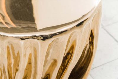 Katz Studio Levitaz Side Table Contemporary Sculptural Design by Katz Studio