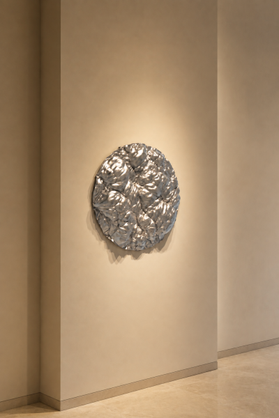 Katz Studio Oceana Abstract Sculptural Wall Panel by Katz Studio