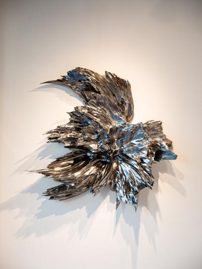 Katz Studio Spectra Wall Panel by Katz Studio Large Abstract Fractured Wall Sculpture
