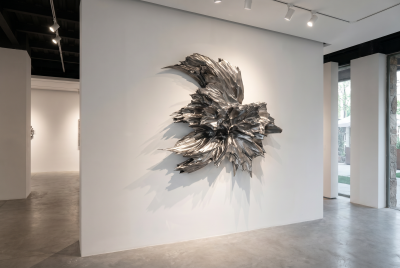Katz Studio Spectra Wall Panel by Katz Studio Large Abstract Fractured Wall Sculpture