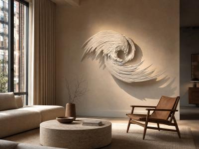 Katz Studio Spiritus Sculptural Wall Panel by Katz Studio