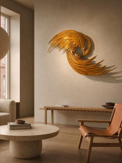 Katz Studio Spiritus Sculptural Wall Panel by Katz Studio