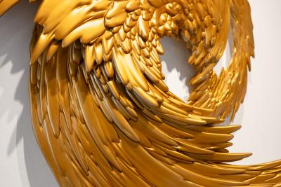 Katz Studio Spiritus Sculptural Wall Panel by Katz Studio