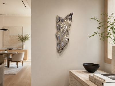 Katz Studio Vellum Deitas by Katz Studio Female Form Resin Wall Sculpture