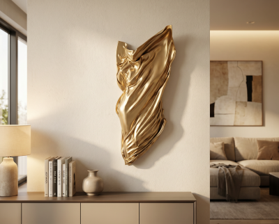 Katz Studio Vellum Deitas by Katz Studio Female Form Resin Wall Sculpture