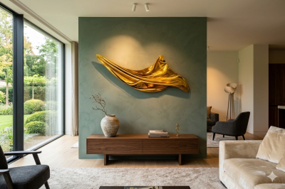 Katz Studio Wind Panel II by Katz Studio Contemporary Wall Sculpture
