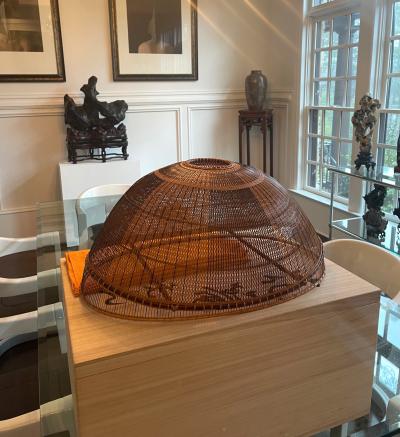 Kawano Shoko Contemporary Japanese Bamboo Sculpture by Kawano Shoko