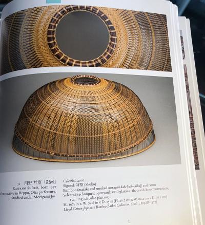 Kawano Shoko Contemporary Japanese Bamboo Sculpture by Kawano Shoko