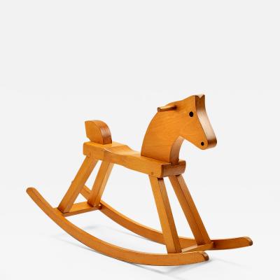 Kay Bojesen Kay Bojesen Child s Rocking Horse Denmark 1960s