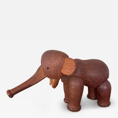 Kay Bojesen Kay Bojesen Solid Teak Elephant Circa 1960s Denmark