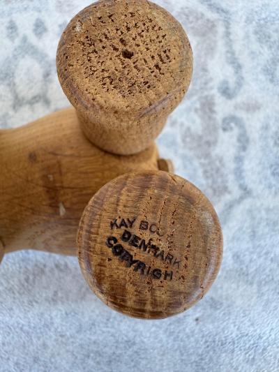 Kay Bojesen Vintage Wood Articulated Elephant by Kay Bojesen Made in Denmark