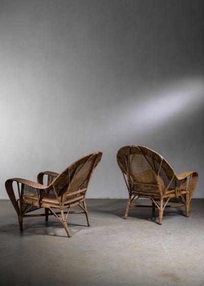 Kay Fisker Pair of Kay Fisker chairs for Wengler