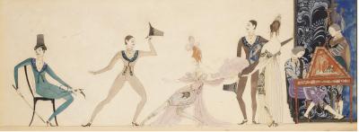 Kay Nielsen Costume designs for Scaramouche