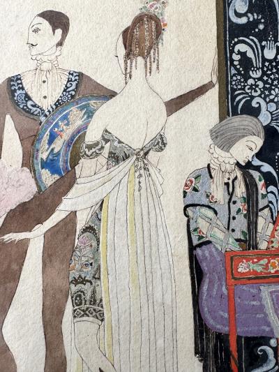 Kay Nielsen Costume designs for Scaramouche