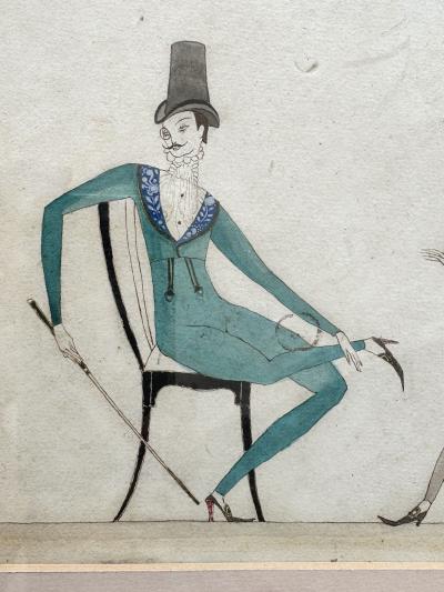 Kay Nielsen Costume designs for Scaramouche
