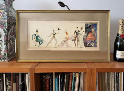 Kay Nielsen Costume designs for Scaramouche