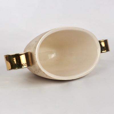 Kaza Ceramic and Gilt Vase Circa 1930