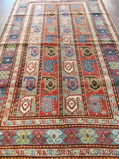 Kazak Antique Caucasian Rug 39 x 610 