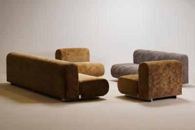 Kazuhide Takahama Kazuhide Takahama 4 Seat or Large 3 seat Suzanne Sofa Gavina Edition 1965