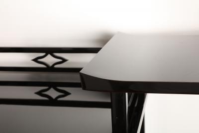 Kazuko Taniuchi Shelf for Cosmetic Boxes with Design of Dragonflies and Thistles T 4888 