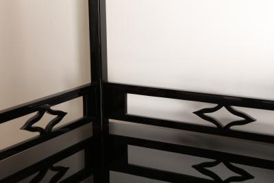 Kazuko Taniuchi Shelf for Cosmetic Boxes with Design of Dragonflies and Thistles T 4888 