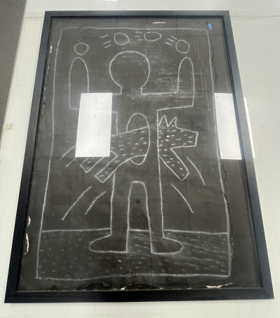 Keith Haring Dog Jump Through Figure