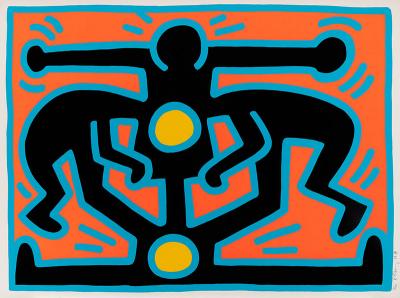 Keith Haring Growing 2 by Keith Haring