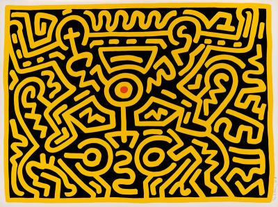 Keith Haring Growing 3 by Keith Haring