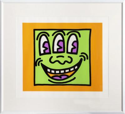 Keith Haring Icons Three Eyes