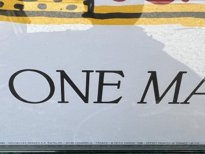 Keith Haring KEITH HARING ONE MAN SHOW GALLERY POSTER 1982