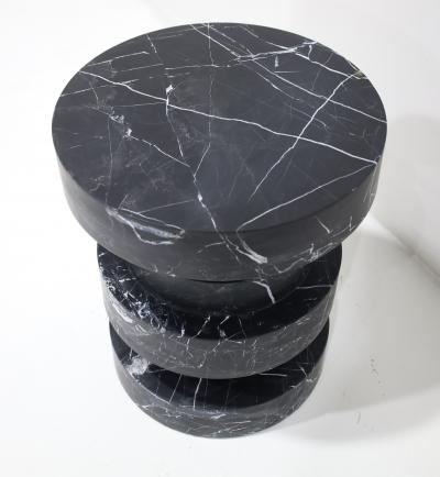 Kelly Wearstler Kelly Wearstler Apollo Stool or Table in Nero Marquina Marble