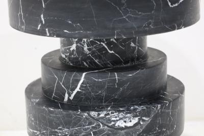 Kelly Wearstler Kelly Wearstler Apollo Stool or Table in Nero Marquina Marble