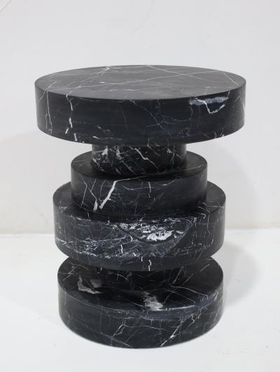 Kelly Wearstler Kelly Wearstler Apollo Stool or Table in Nero Marquina Marble