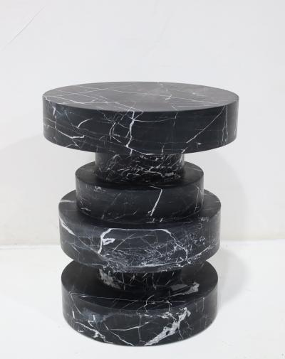 Kelly Wearstler Kelly Wearstler Apollo Stool or Table in Nero Marquina Marble