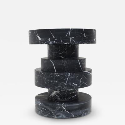 Kelly Wearstler Kelly Wearstler Apollo Stool or Table in Nero Marquina Marble