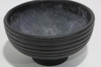 Kelly Wearstler Kelly Wearstler Laurel Bowl in Absolute Black Marble