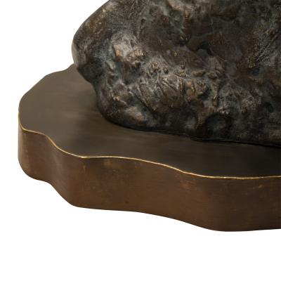 Kelvin Laverne Kelvin LaVerne Rare and Important Giacomettis Soul Sculpture 1980s Signed 