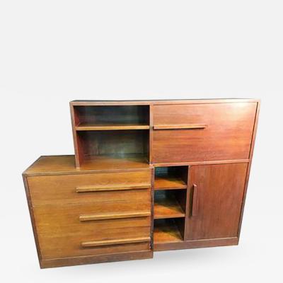 Kem Weber Fine Streamline Art Deco Kem Weber Desk Cabinet