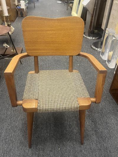 Kem Weber MID CENTURY BENTWOOD BLOND ARMCHAIR